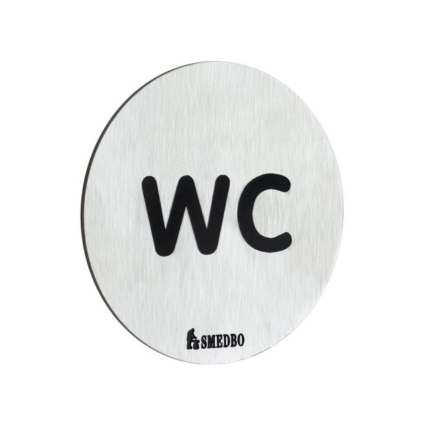 Smedbo XTRA WC-Schild WC selbstklebend FS958