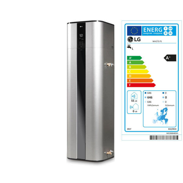 LG Dual Inverter Brauchwasser Trinkwasser Wärmepumpe R134A WH27S 270 Liter R5TT27F-SA0