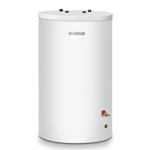 Buderus 8718542406 emailliert Warmwasserspeicher Logalux S120/5W weiß 120 Liter monovalent