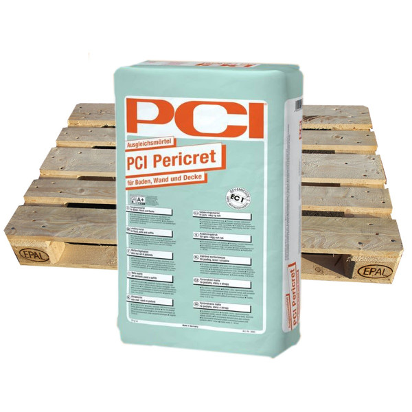 PCI Pericret 42 Sack a 25kg 3680/8 Ausgleichsmörtel für Boden, Wand und Decke