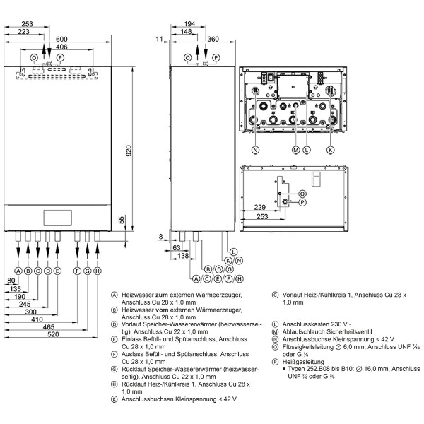 Viessmann Vitocal 250-SH Split-Luft-Wasser-Hybridwärmepumpe 10,4kW ...