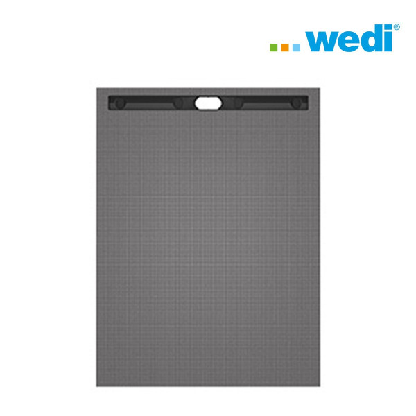 wedi Fundo Riolito Neo bodengleiches Duschelement 160x100 cm wandnahe Linienentwässerung Duschrinne