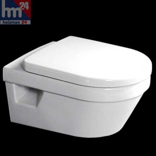 Villeroy & Boch Omnia architectura Wandtiefspül-WC Combi-Pack Spülrandlos weiß-alpin inkl. WC-Sitz