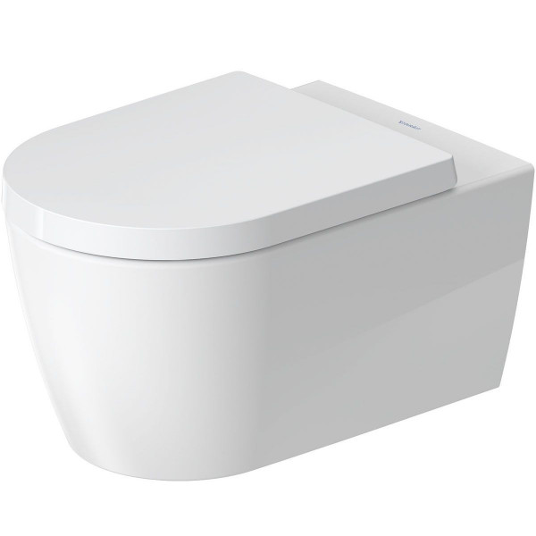 Duravit Me By Starck HygieneFlush Wandtiefspül-WC Set spülrandlos 45790920A1 inkl. WC-Sitz