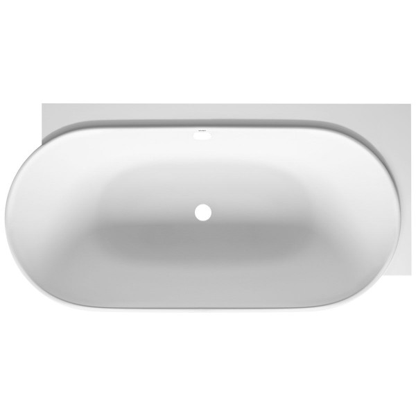 Duravit Badewanne 1850 x 950 mm Serie Luv 700432000000000 Ecke rechts weiß