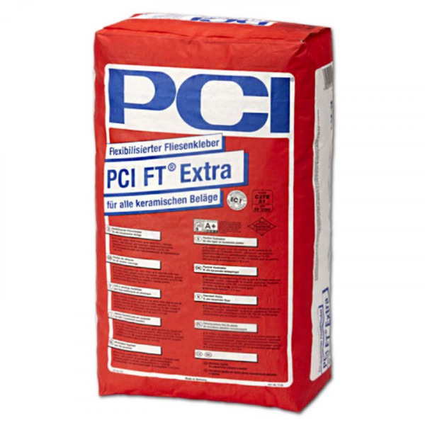PCI FT Extra 1 Sack a 25kg 1156/0 flexibilisierter Fliesenkleber