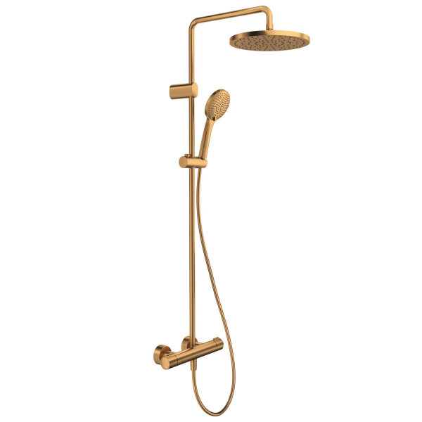 Duravit Shower System Duschsystem mit MinusFlow Bronze gebürstet TH4282008004