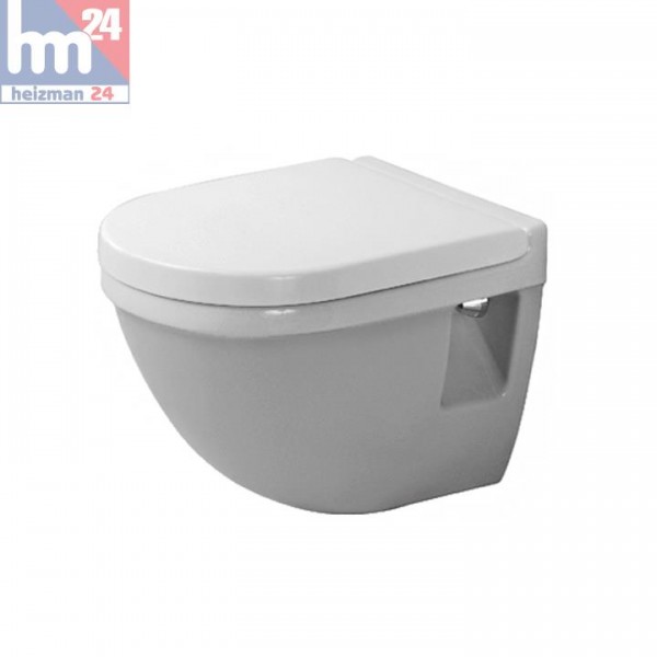 Duravit Starck 3 Wandtiefspül-WC Compact 2202090000 inkl. optional mit SoftClose | Tiefspül-WCs | Badkeramik | Bad | Heizman24 - Handel für Haus- und Gebäudetechnik