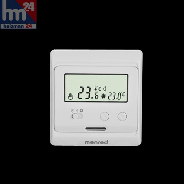 Menred digitaler programmierbarer Raumthermostat E31.113 Unterputz 230V