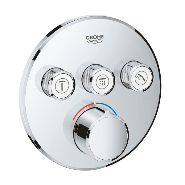 Grohe Unterputzmischer Smartcontrol 29146000 rund mit 3 Absperrventilen