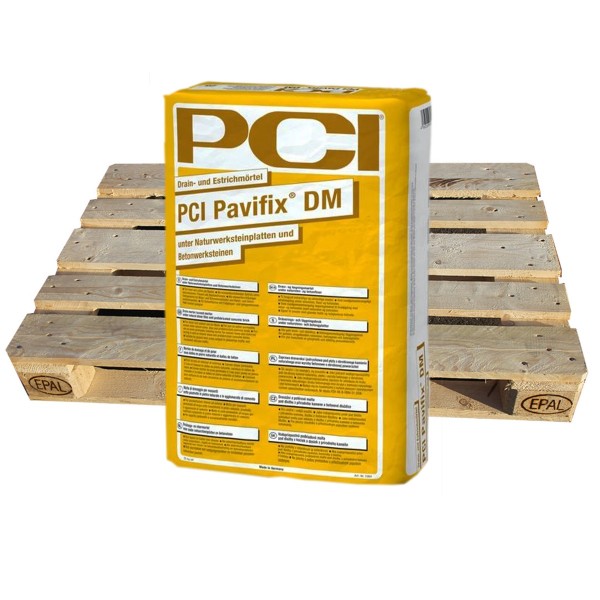 (0,98 €/kg) PCI Pavifix DM wasserdurchlässiger Estrich Verlegemörtel 40x25 kg 3264/0