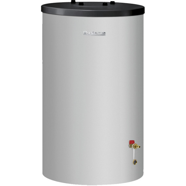 Buderus 8732910200 emailliert Warmwasserspeicher Logalux S120.5 S-A silber 120 Liter