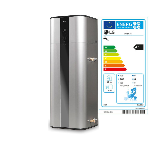 LG Dual Inverter Brauchwasser Trinkwasser Wärmepumpe R134A WH20S 200 Liter R5TT20F-SA1