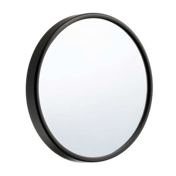 Smedbo OUTLINE Lite Kosmetikspiegel FB621 12-fach mit Saugnapf schwarz 90 mm